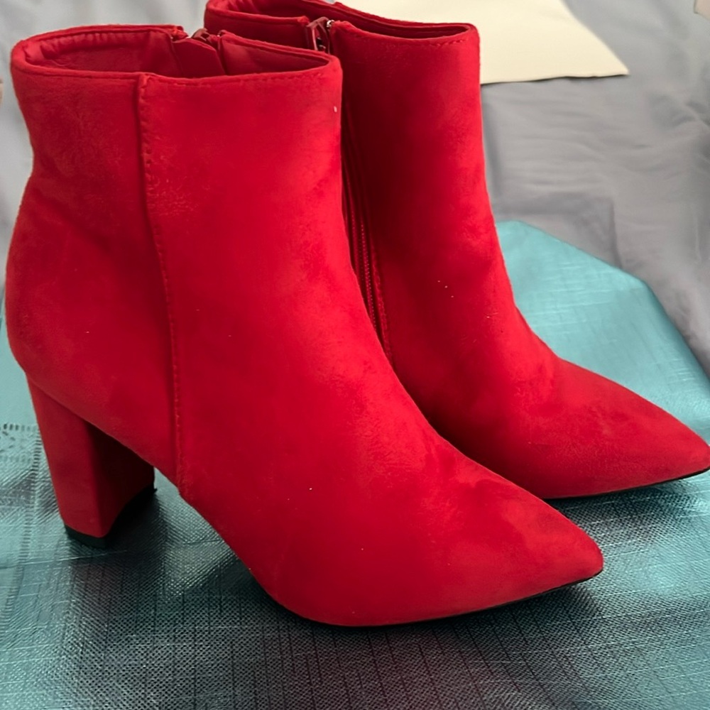 Red booties
